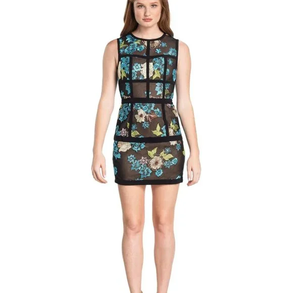 dress the population xs Holly Dress XL / DEEP PLUM